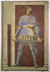 Pippo Spano (1369-1426) de la serie de hombres y mujeres famosos de la Villa Carducci, c.1450